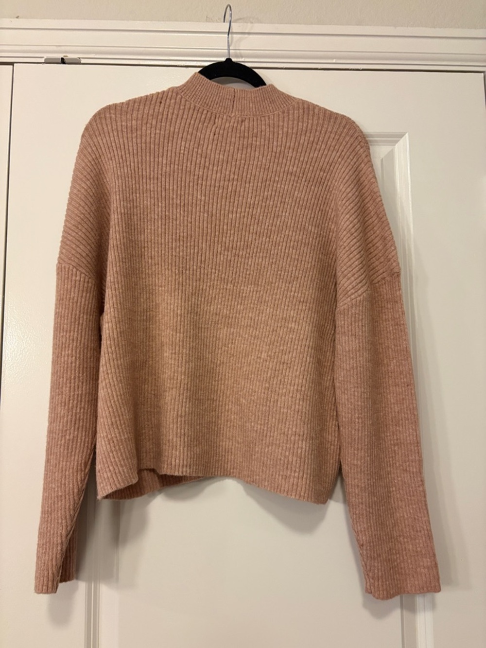 Thread & Supply Women's Crewneck Sweater in Blush Pink - Picture 4 of 4